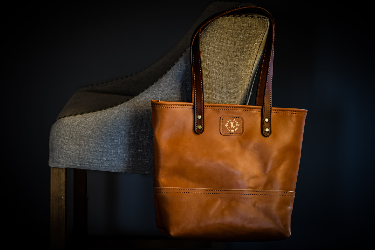 The Beacon Market Tote Bag - Tan